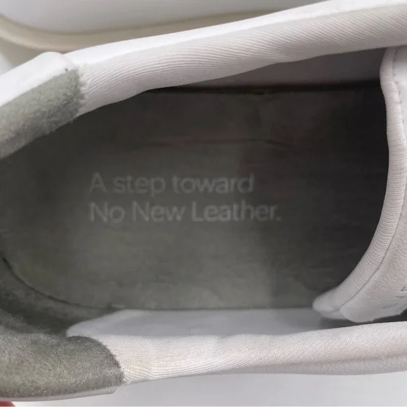 Everlane White ReLeather Tennis Sneaker in‎ Size 11 - Picture 11 of 13